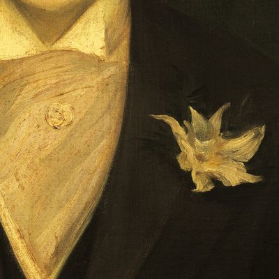 Détail portrait de Marcel Proust (Paris, 1871-1922), par Jacques-Emile Blanche (1861-1942).