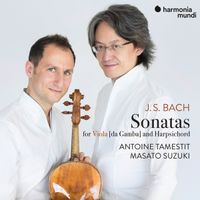 Sonate n°1 en Sol Maj BWV 1027 : 1. Adagio - arrangement pour alto et clavecin