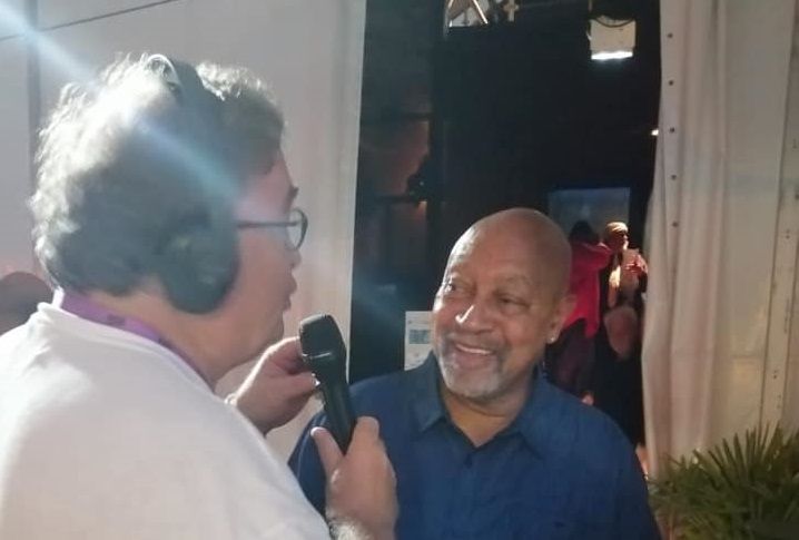 Kenny Barron et Alex Dutilh dans les coulisses de Jazz In Marciac 2019