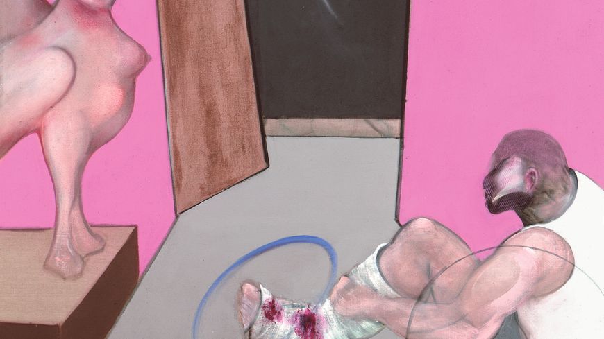 Francis Bacon Oedipus and the Sphinx after Ingres 1983 Coll Berardo Lisbonne -The estate of Francis Bacon