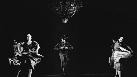 Le ballet 'Billy the Kid' d’Aaron Copland et du chorégraphe Eugene Loring, donné à la Maison Blanche en mai 1962 ©Getty - Jack Mitchell