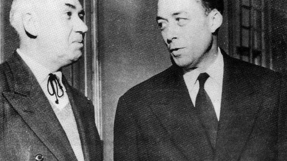 Jean Grenier et Albert Camus ©AFP - ©Collection Viollet