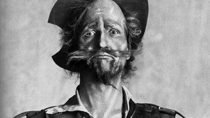 Le chanteur Fédor Chaliapine en Don Quichotte (1910)