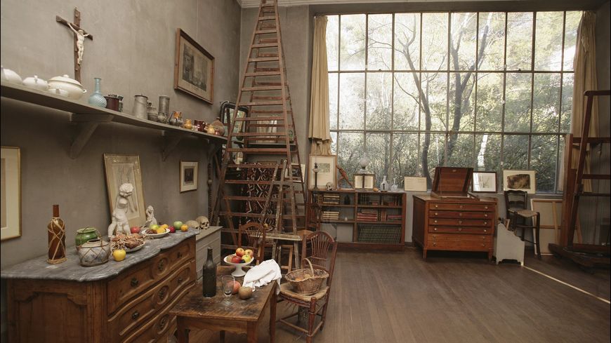 Cézanne, Atelier des Lauves, Aix-en-Provence 2006.