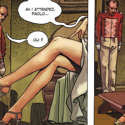 Le déclic. Le monument de l'érotisme en quatre volumes, chef-d'oeuvre érotique de Milo Manara.