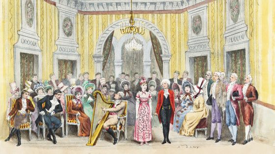 Illustration de la première de 1881 des Contes d'Hoffmann attribuée à Pierre-Auguste Lamy - Wikimedia - DP