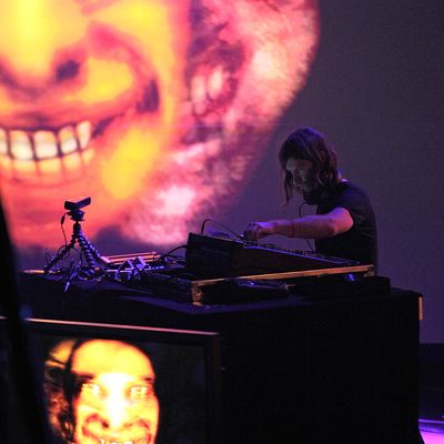 Aphex Twin au Pitchwork Music Festival à Paris, en 2011