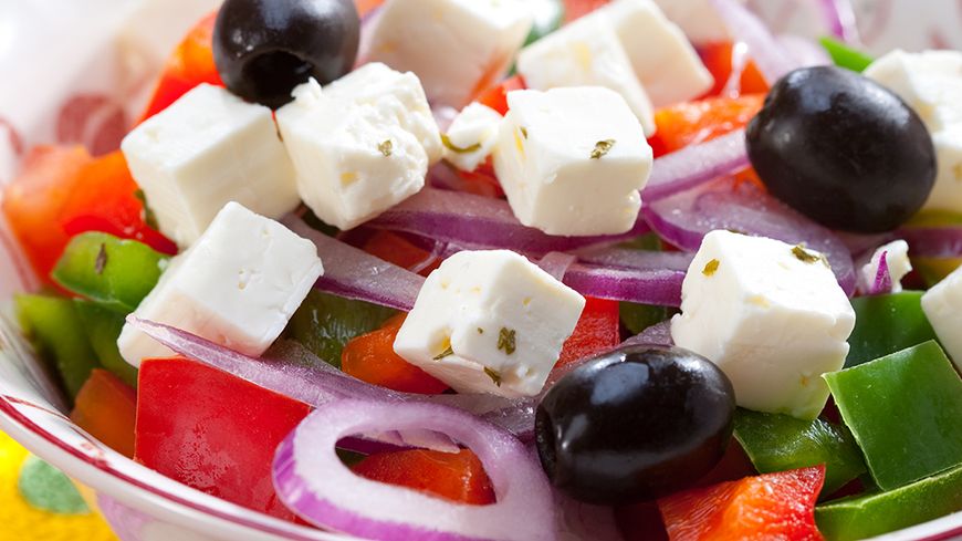 Comme une salade grecque