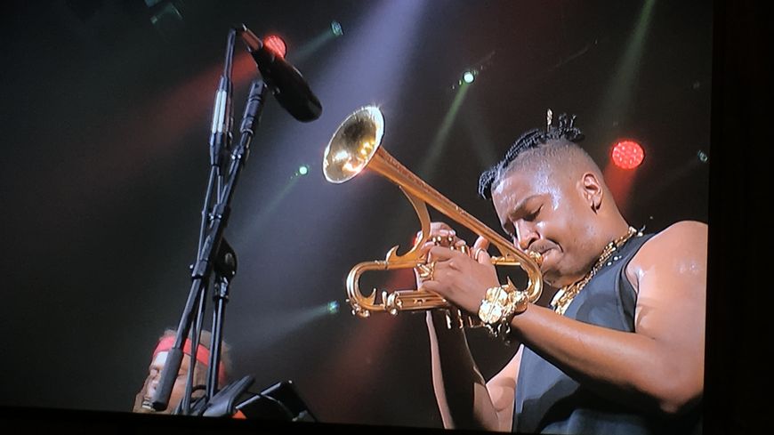 Christian Scott sur la scène de Jazz in Marciac