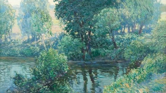 Paysage, d'Antonín Slavíček