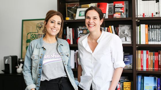 Léa Salamé et Sophie de Closets chez Fayard ©Radio France - Céline Villégas