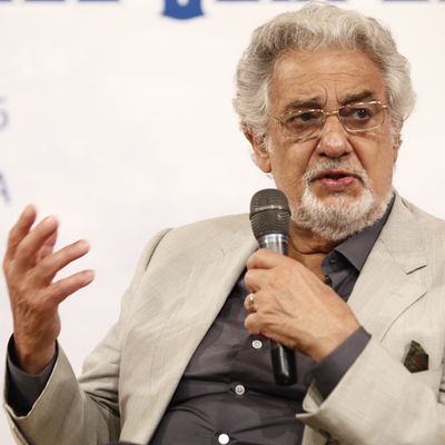 Le ténor Placido Domingo en septembre 2016