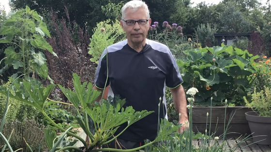 Roland Motte aux Jardins de la Terre