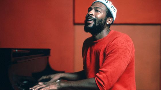 Marvin Gaye en studio (1974) - Jim Britt/Michael Ochs Archives/Getty Images)