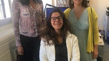 Gabrielle Oliveira Guyon et deux des membres du Quatuor Zaïde