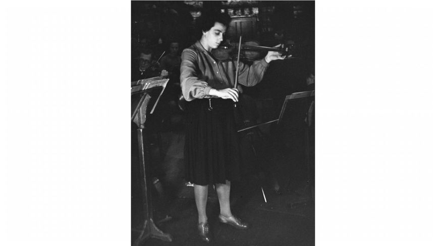 Ginette Neveu en janvier 1946