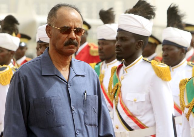 Isaias Afwerki est le président de l'État érythréen depuis son indépendance en 1993.