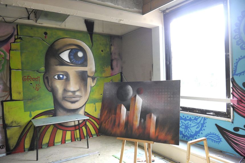 Street Art City à Lurcy-Lévis dans l'Allier
