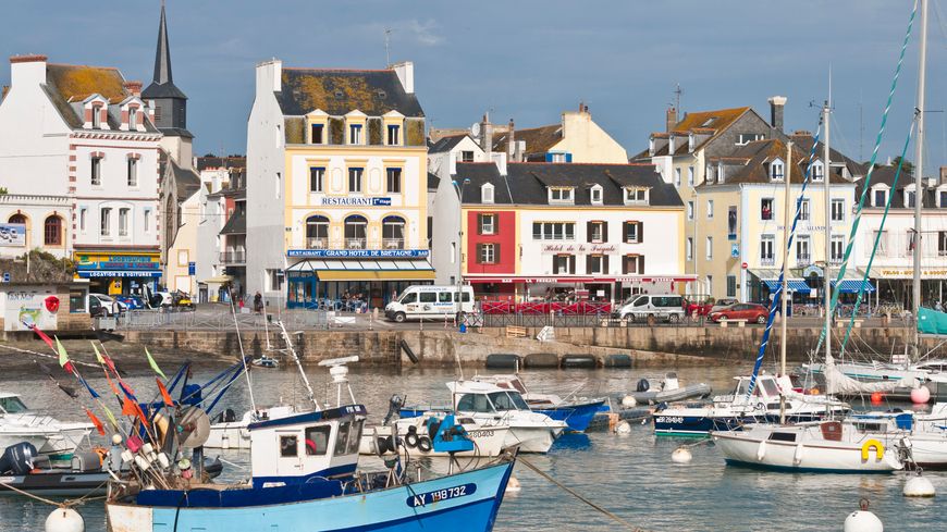 Le port de Palais à Belle-ïle, lieu principal du festival Lyrique en mer