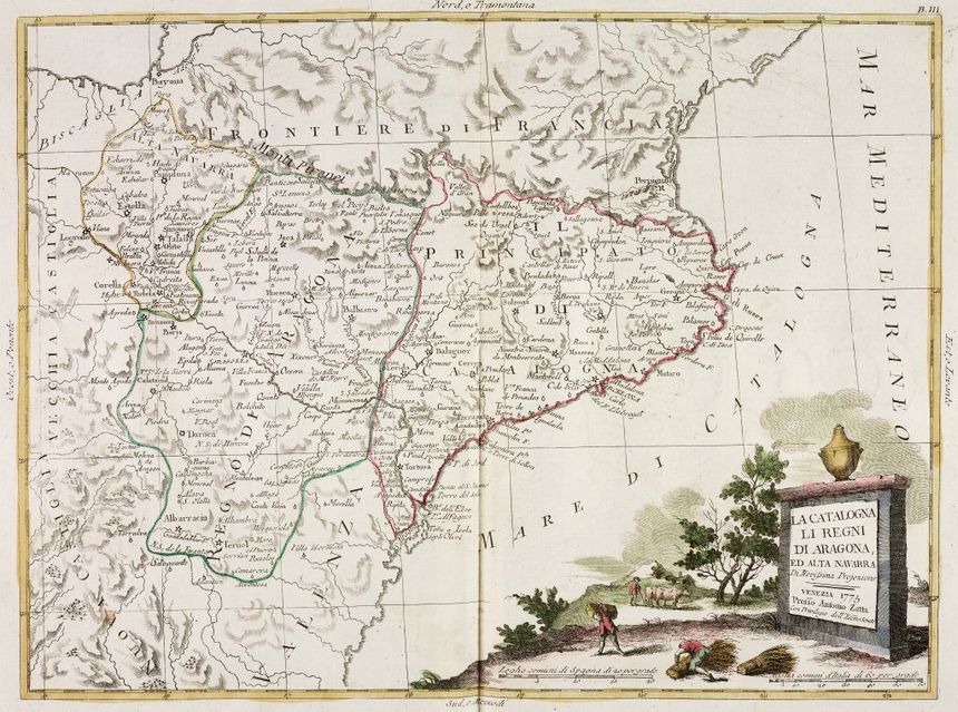 Le catalan, langue transfrontalière entre la France et l'Espagne, XVIIIe siècle
