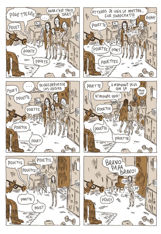 Planche de la BD "Solo" de Gilles Rochier