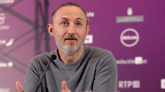 Guillaume Nicloux au Festival international du film de Gijón, novembre 2018 ©Maxppp - Juan Gonzalez/EPA/Newscom