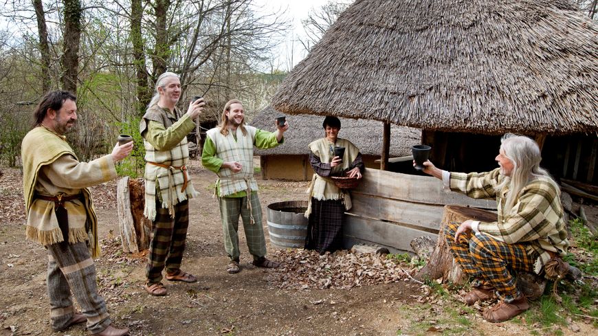 Scène de vie quotidienne des Gaulois d'Esse en Charente limousine