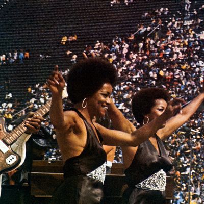 The Staple Singers au Festival de Wattstax (photo du film de Mel Stuart, 1973)