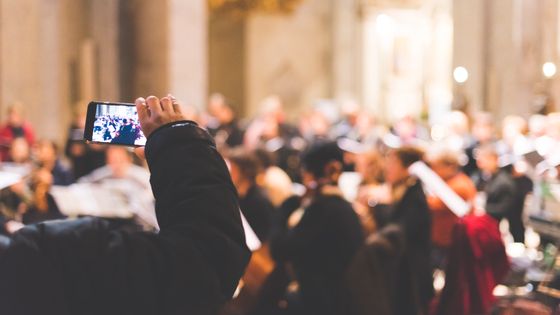 Le Smartphone Orchestra vu par Suzanne Gervais - Manuel Breva Colmeiro