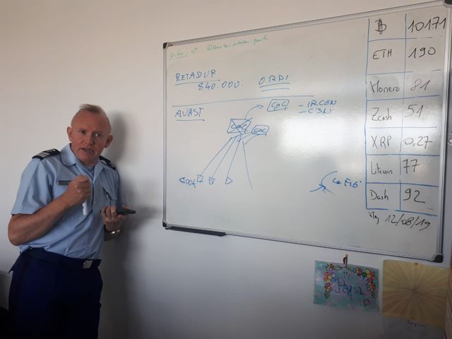 Jean-Dominique Nollet est le chef du Centre de lutte contre la criminalité numérique (C3N) à Cergy Pontoise (Val d'Oise)