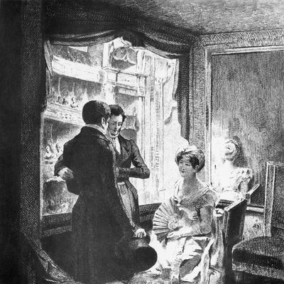 Le Marquis, Eugène de Rastignac et Delphine de Nucingen.
