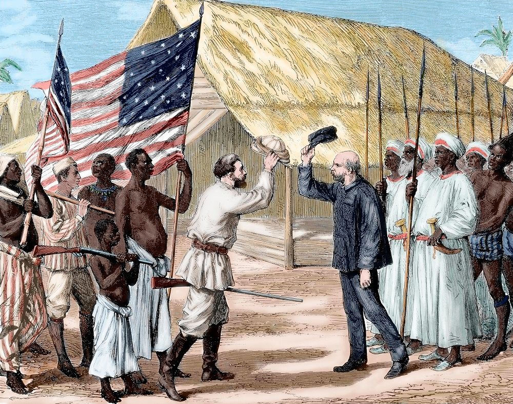 1871, la rencontre de Stanley et Livingstone