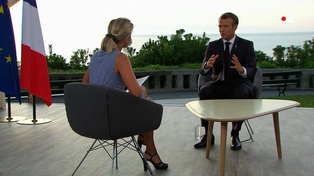 Emmanuel Macron revenait sur la réforme des retraites dans son interview à France 2 avec Anne-Sophie Lapix