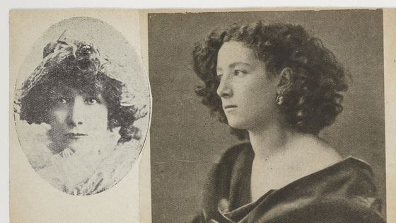 Sarah Bernhardt (1844-1923). Portraits. - Domaine public, Gallica, Bnf