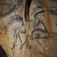 Détail de la grotte Chauvet