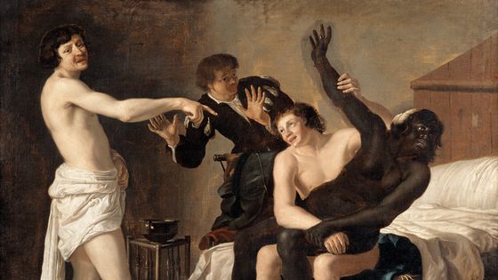 Le rapt de la negresse, Christiaen van Couwenbergh, 1632.