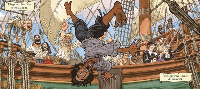 Les Indes fourbes Planche Ed Delcourt