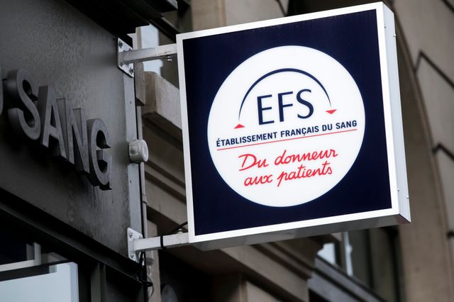 Maison du don de l'EFS, l'Établissement français du sang, à Paris.
