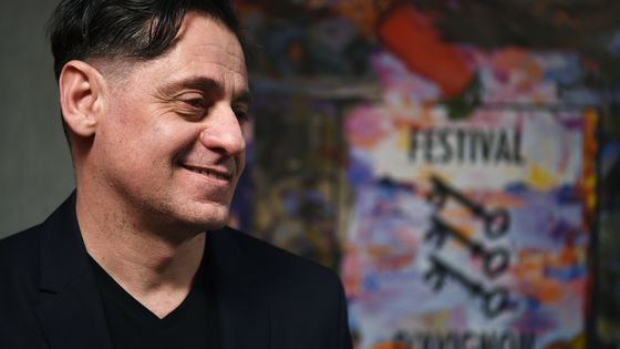 Olivier Py lors d'une conférence de presse du 73e festival d'Avignon ©AFP - Boris Horvat