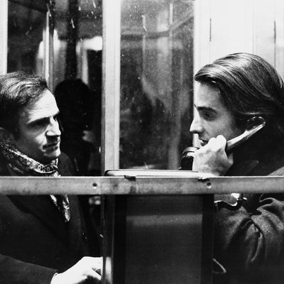 François Truffaut et Jean-Pierre Léaud (Antoine Doinel)
