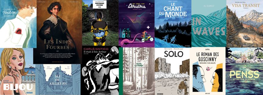 Les BD de la sélection BD de la rentrée 2019