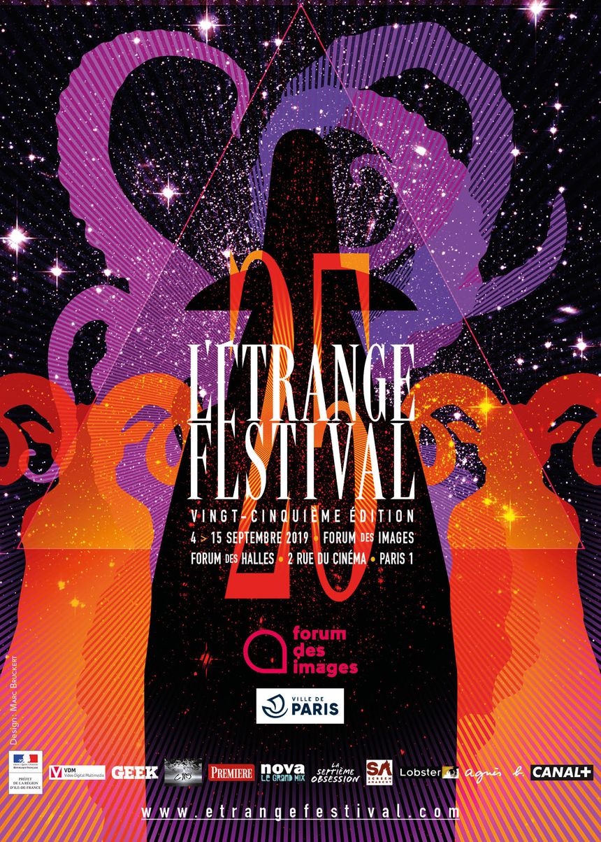 Affiche 25ème édition de l’Étrange Festival