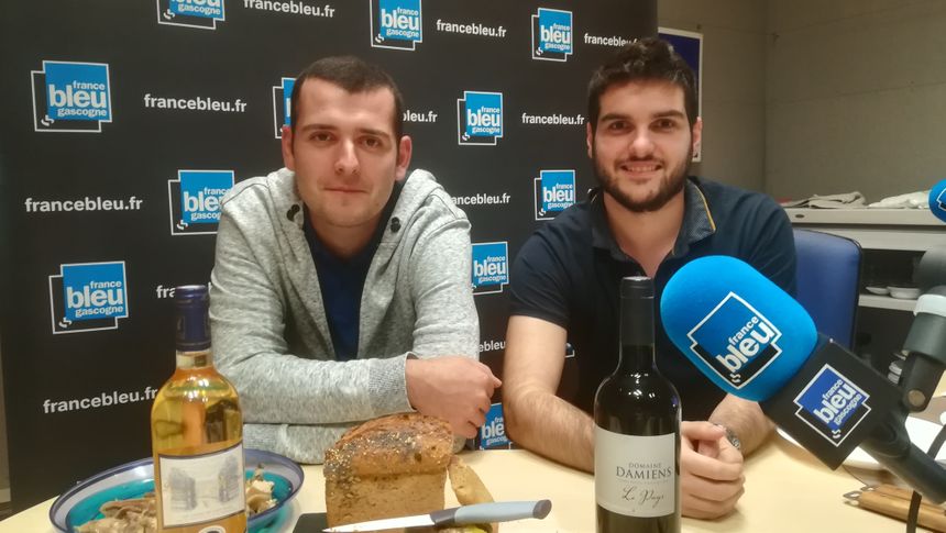 Gauthier Deses et Loïck Horagassan