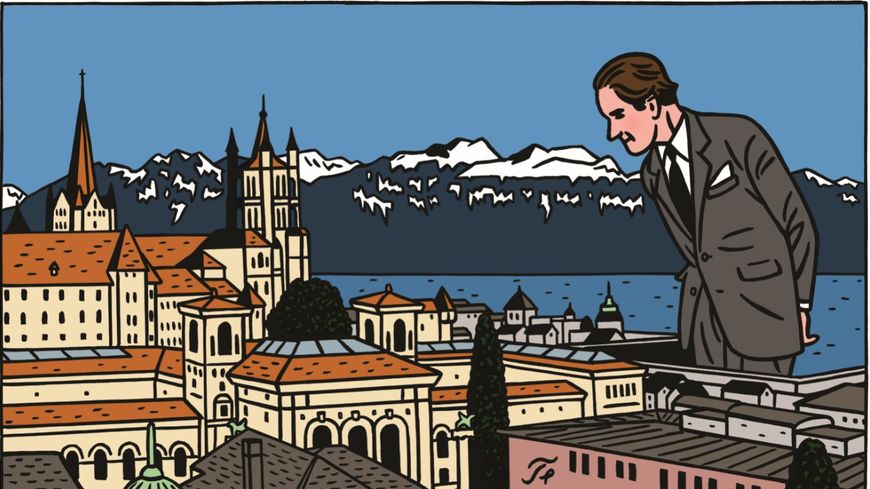 Exposition Lausanne en BD, au Festival BDFIL 2019