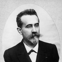 Photo non datée d'Alphonse Bertillon (1853-1914).