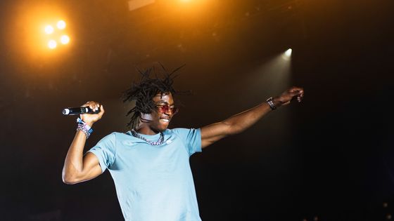 Le rappeur Koba LaD en concert pendant le Festival Solidays 22 juin 2019 à Paris. ©AFP - Juliette PAVY / Hans Lucas