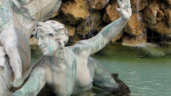 Monument aux Girondins à Bordeaux (détail de la fontaine basse) ©Getty - David Silverman