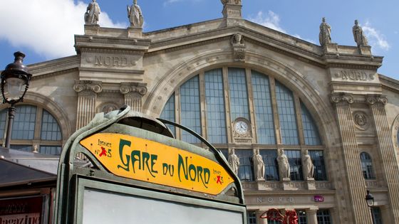Façade de la Gare du Nord ©Getty - Jacques Loic