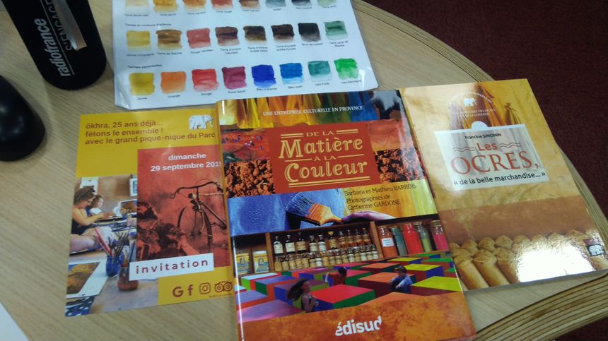 De la matière à la couleur de Barbara et Mathieu Barrois éditions Edisud