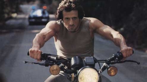 Sylvester Stallone, dans Rambo, 1982